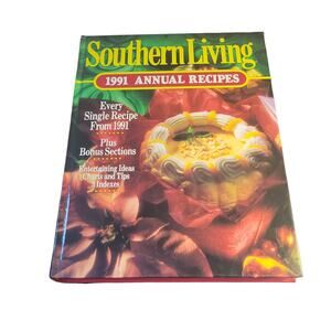 Book Southern Living 1991 Annual Recipes Great Condition